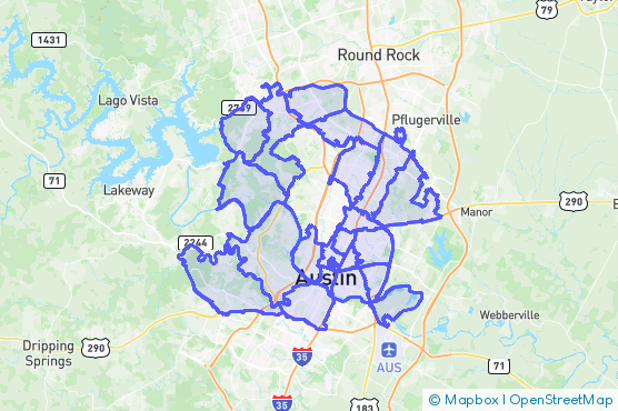Service Area Map