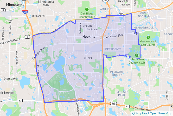 Service Area Map