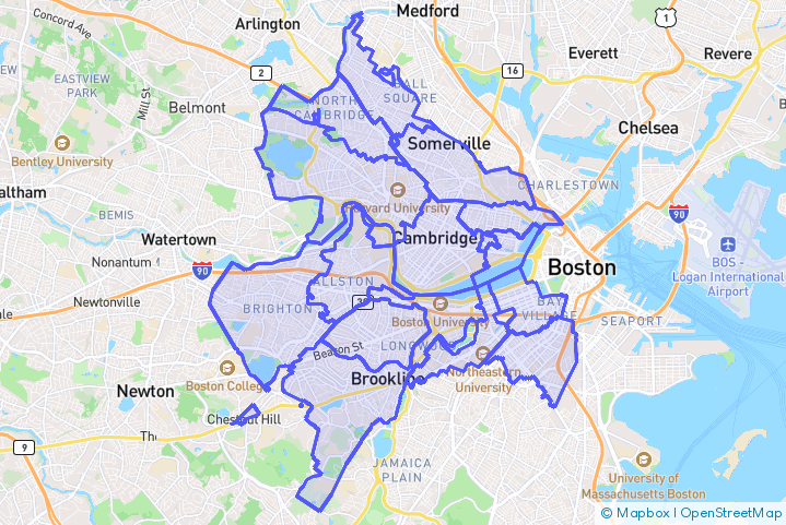 Service Area Map