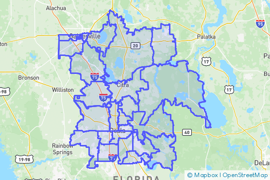 Service Area Map