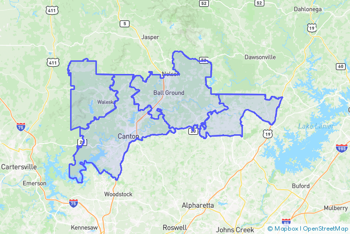 Service Area Map