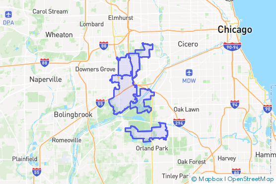 Service Area Map