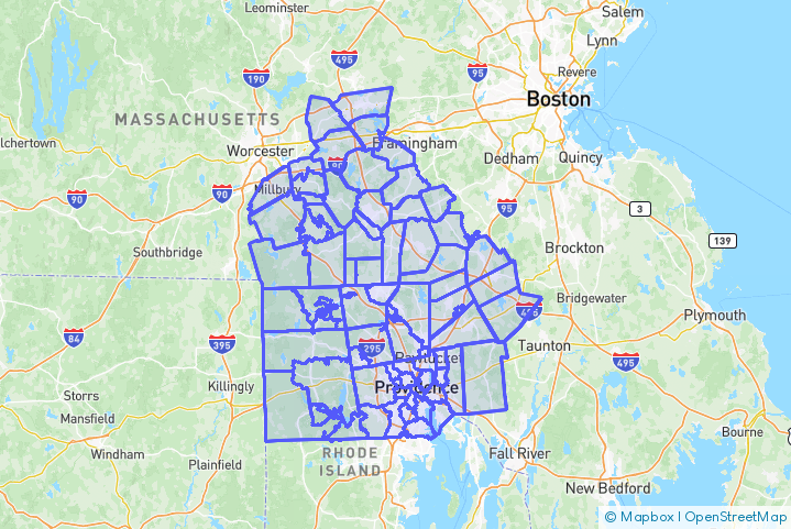 Service Area Map