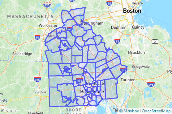 Service Area Map