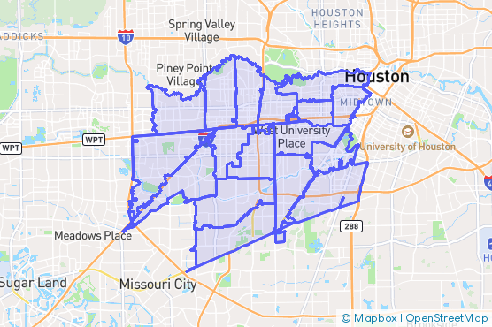 Service Area Map