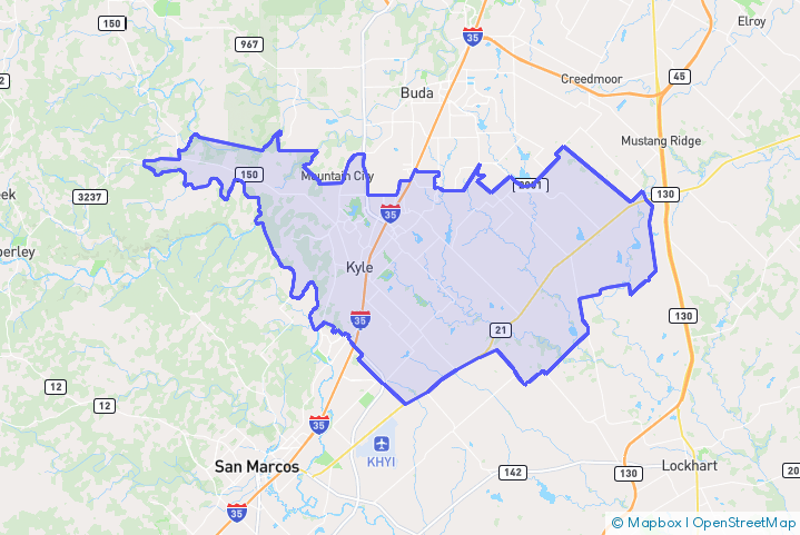 Service Area Map