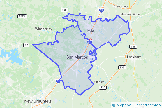 Service Area Map