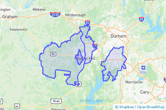 Service Area Map