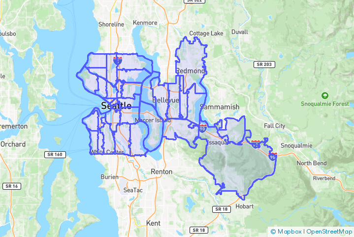 Service Area Map