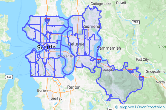 Service Area Map