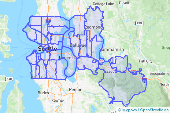 Service Area Map