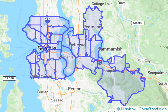 Service Area Map