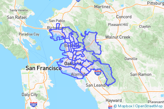 Service Area Map