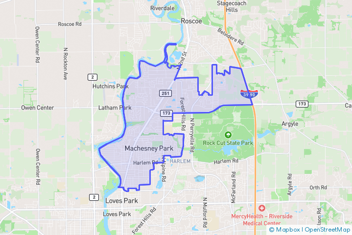 Service Area Map