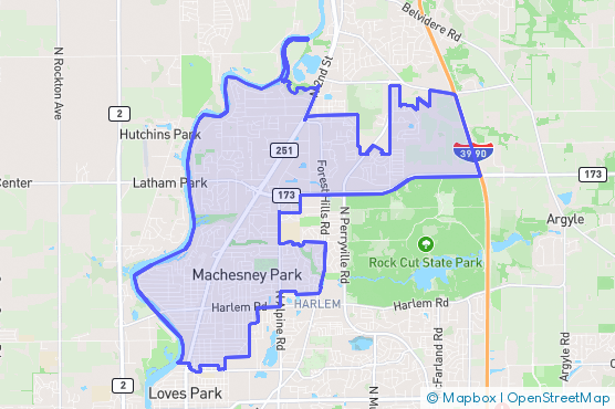 Service Area Map