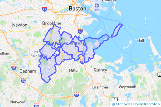 Service Area Map