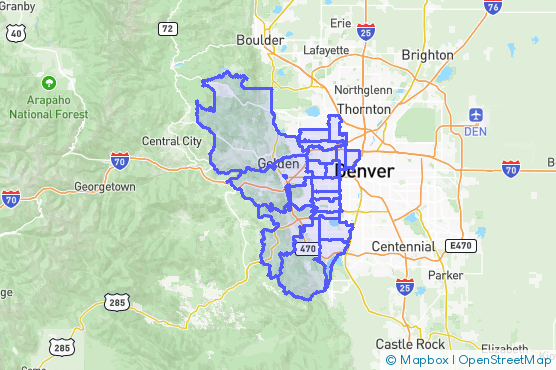 Service Area Map