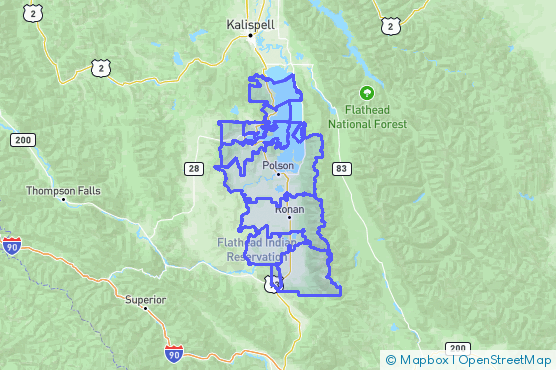 Service Area Map