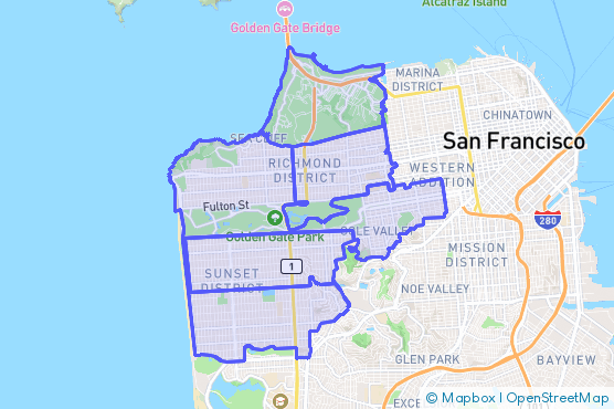 Service Area Map