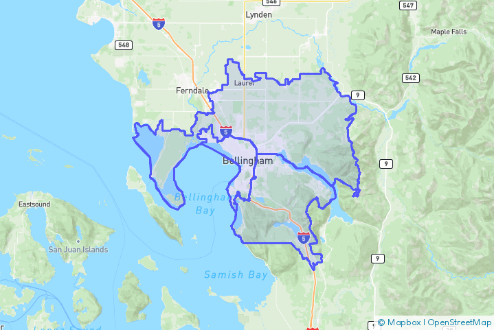 Service Area Map