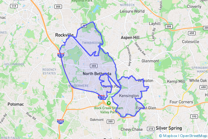 Service Area Map