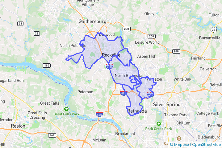 Service Area Map