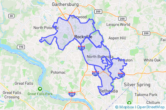 Service Area Map