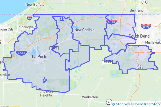 Service Area Map