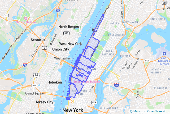 Service Area Map