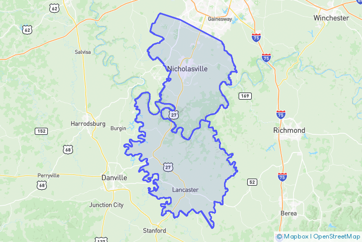 Service Area Map