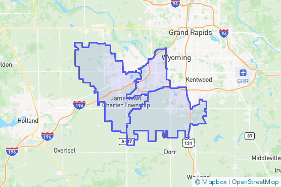 Service Area Map