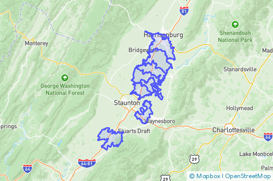 Service Area Map
