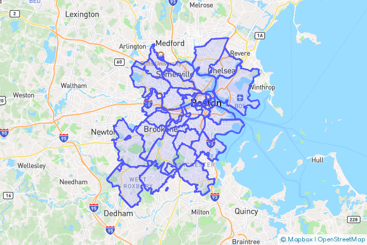 Service Area Map
