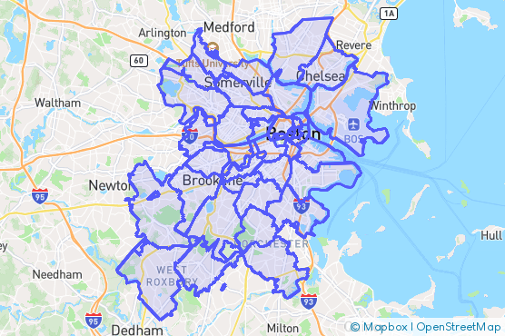 Service Area Map