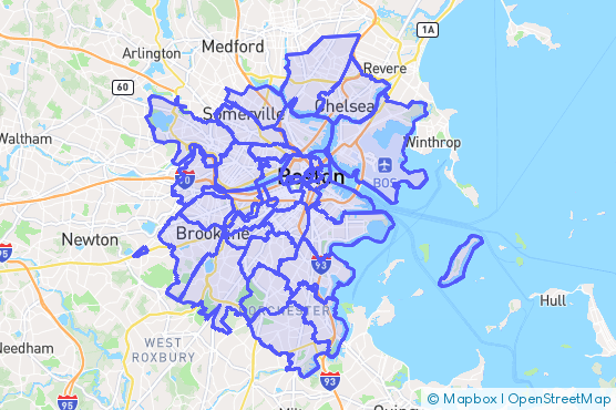 Service Area Map