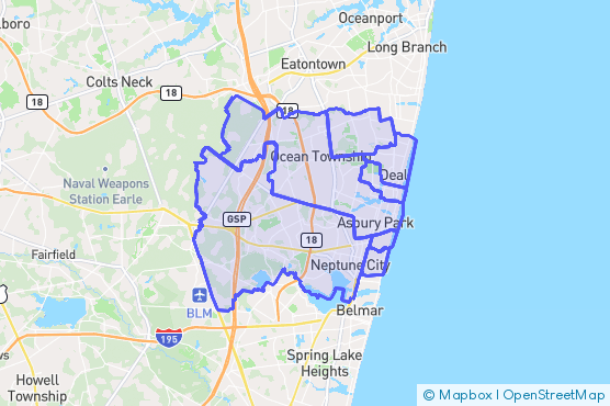 Service Area Map