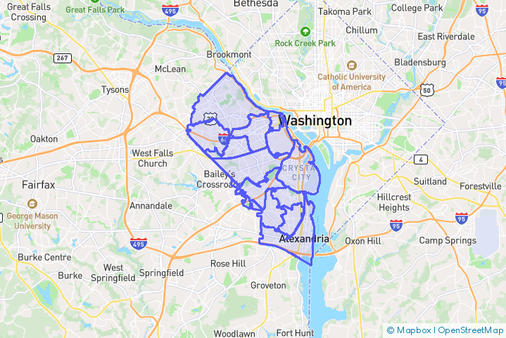 Service Area Map