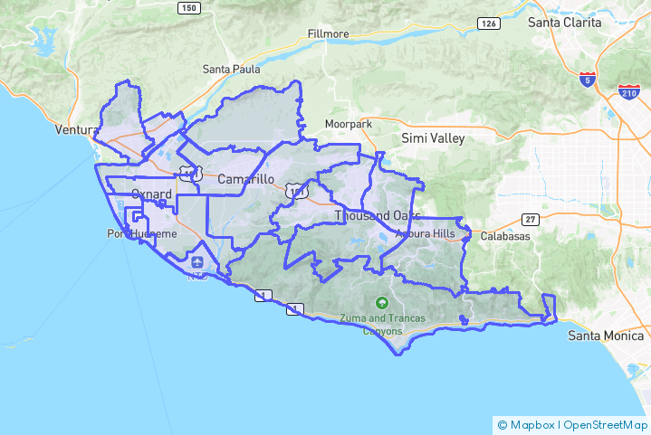 Service Area Map