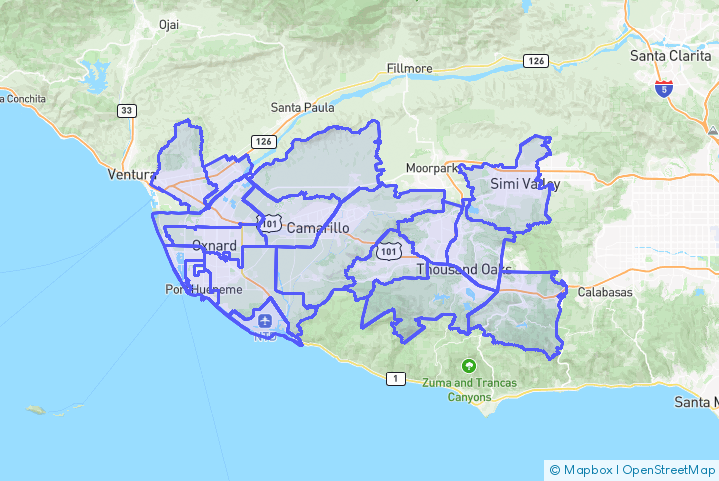 Service Area Map
