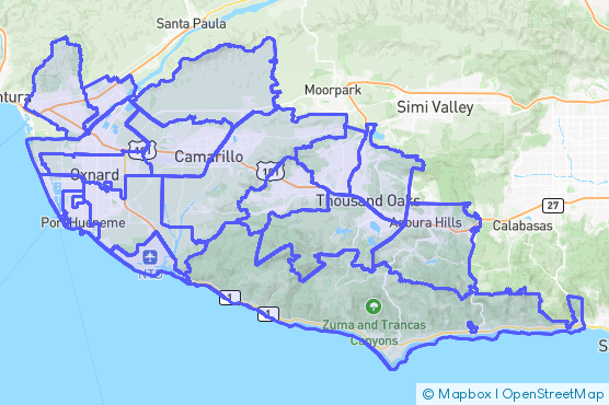 Service Area Map