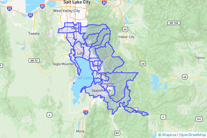 Service Area Map