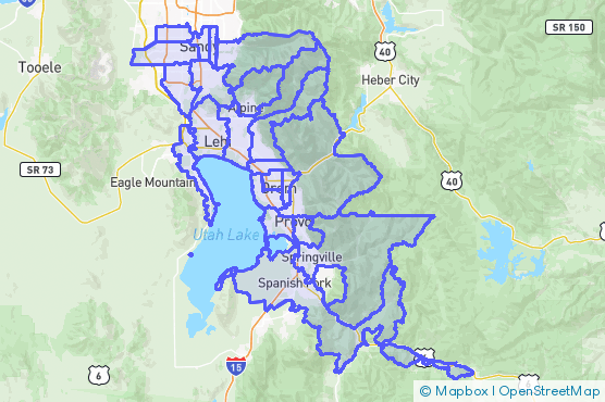 Service Area Map
