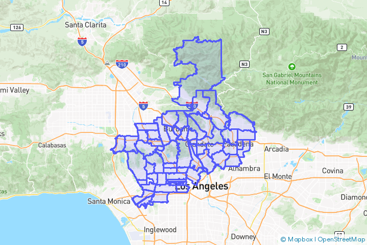 Service Area Map