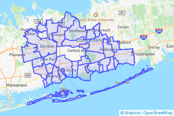 Service Area Map