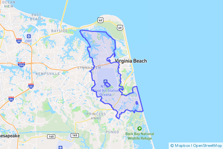 Service Area Map