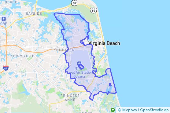 Service Area Map