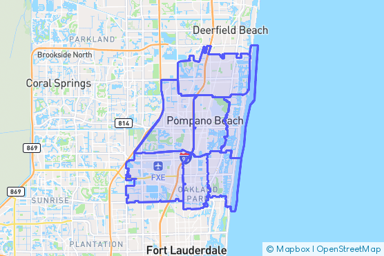 Service Area Map