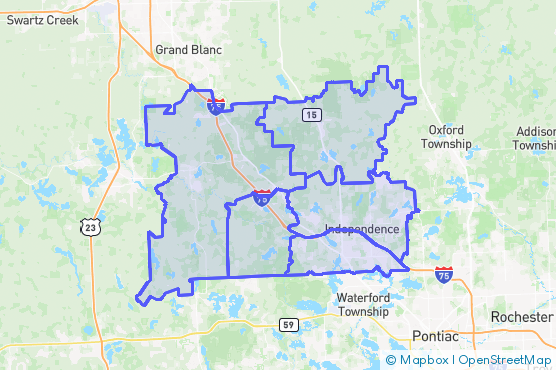 Service Area Map
