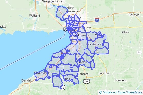 Service Area Map
