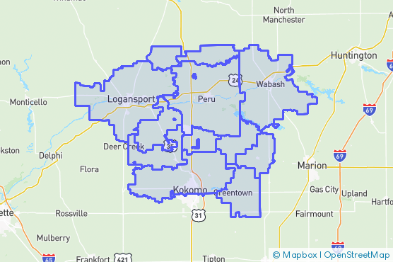 Service Area Map